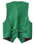 Cargar la imagen en la vista de la galería, Green 3 Piece Kids Boys' Formal Fit Blazer Vest and Pants Dress Suits Set
