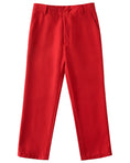 Load image into Gallery viewer, Red 3 Piece Kids Boys' Formal Blazer Vest and Pants Dress Suits Set
