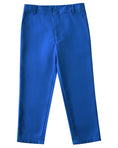 Cargar la imagen en la vista de la galería, Royal Blue 3 Piece Kids Boys' Formal Blazer Vest and Pants Dress Suits Set
