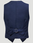 Bild in Galerie-Betrachter laden, Navy 3 Buttons Boys Girls Formal Suit Vest
